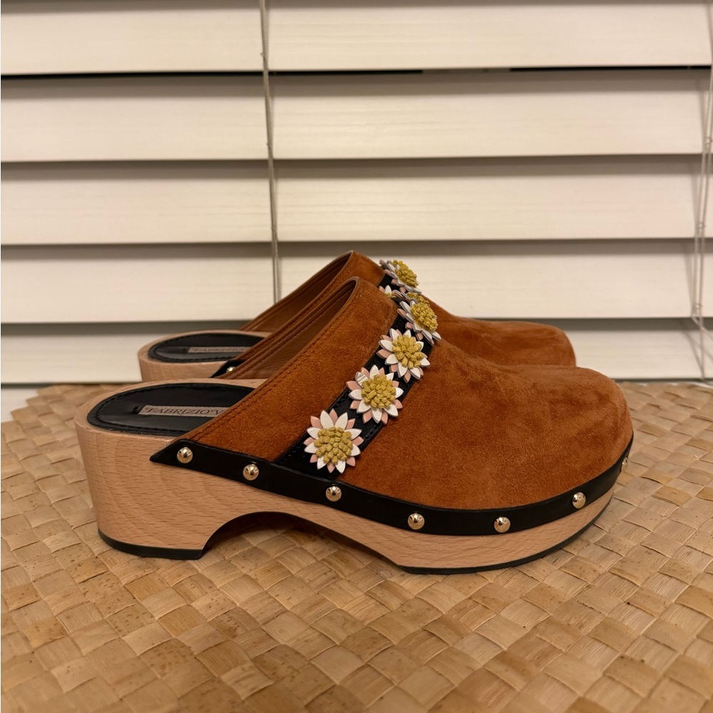 FABRIZZIO VITTI flower clogs - Picture 5 of 7